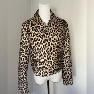 H&M Leopard Print Jacket